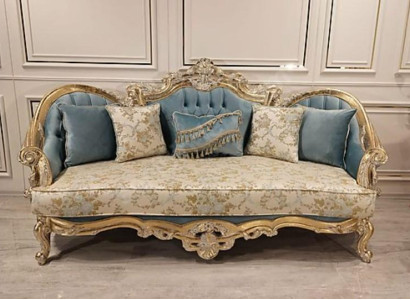 Classic Three Seater Baroque Couch Furnishings 3 Seater French Furniture