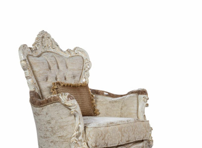 Throne Armchair Couch Furniture Furnishings Armchair Chairs Velvet Upholstery