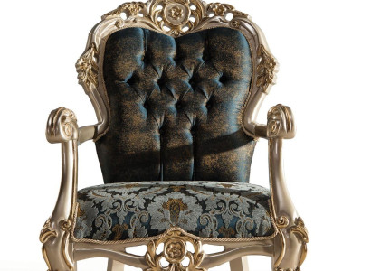 Baroque Armchair Chesterfield Wing Chair Classic r Single Seater Sofa Couch