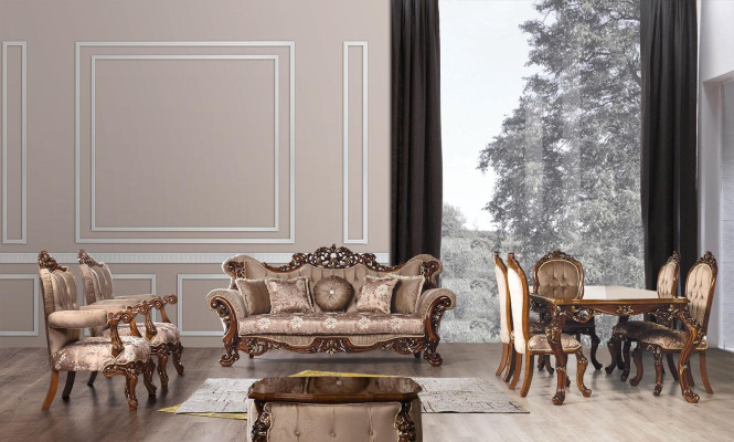 Armchair Throne Chair Couch Baroque Chairs Furniture Furnishings Velvet Gold