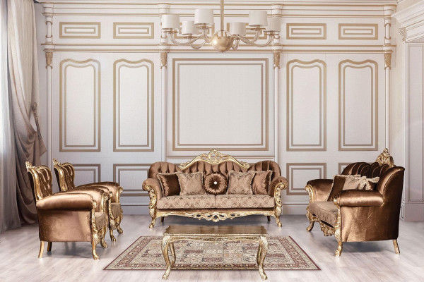 Coffee table Living room Luxury Table 120x72 Tables Wooden tables Furniture Furnishings