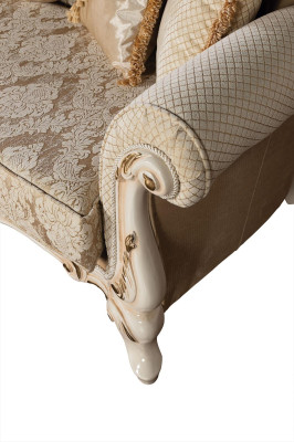 Designer Textile Seat Art Deco Fabric Armchair Single Seater Luxury 1 Seater Upholstery Seat