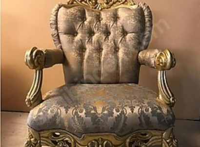 Armchair Luxury Upholstery Designer Textile 1 Seater Upholstery Seat EinSeat  Furniture new