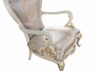 Luxury Throne Chair Armchair Baroque Rococo Furniture Furnishings Living room