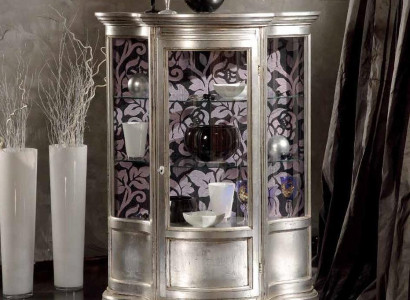 Showcases Glass Wardrobe Display case Living room Wood Sideboard Luxury Furniture Shelf new