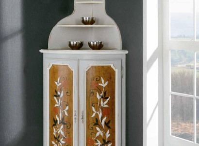 Country house corner cupboard corner chest of drawers Italian furniture wardrobe chests of drawers sideboard