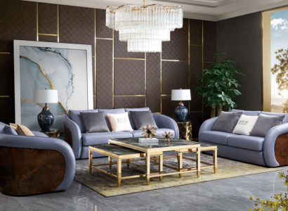 Sofa set 321 Seater Living landscape Sofa Couch Upholstery Suite Sofas Leather