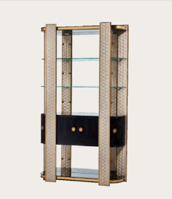 Designer Display case Wood Wardrobe Cabinets Living room Shelves Office Shelves Glass Cabinet