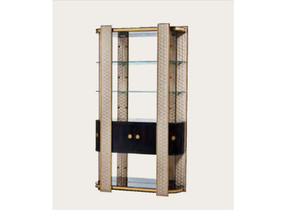 Designer Display case Wood Wardrobe Cabinets Living room Shelves Office Shelves Glass Cabinet