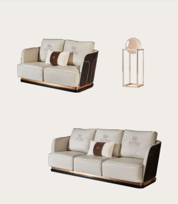 Complete Set Sofa set 321 Seater Coffee table Designer Living landscape
