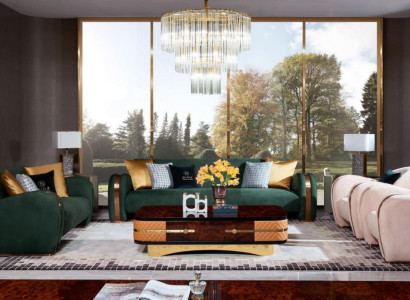 Luxury sofa set 4 pieces. Set Sofa Leather Sofa Upholstery Chesterfield Couch Sofas