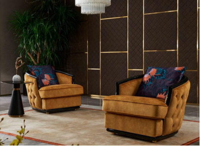 Design Armchair Textile Luxury TV Couch 1 Seater Sofa Relax Lounge Club Upholstery