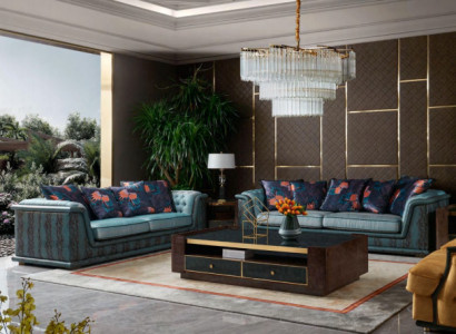 Three Seater Couch Upholstery Design Sofa Modern 3 Seater Sofas Room Furniture Blue Seat