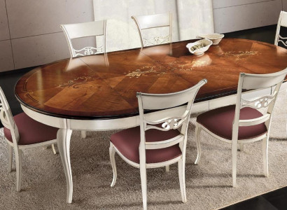 Classic r Table Wooden Table Baroque Rococo Dining Room Royal Dining table Tables