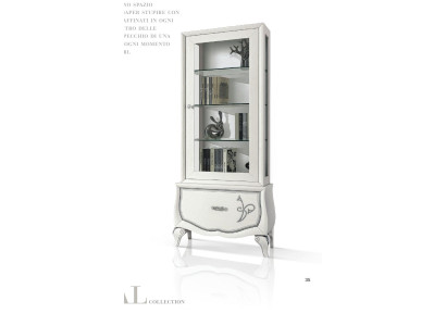 Showcases Glass Wardrobe Cabinets Shelf Wood Display case Design Modern Living room new