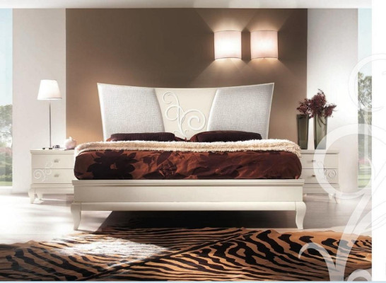 Bedroom Bed Bedside table Double beds Suite Bed frame Beds Set 3pcs.