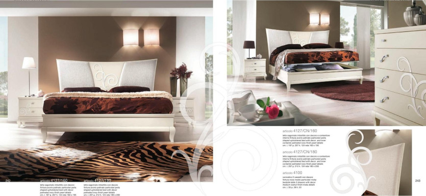 Bedroom Bed Bedside table Double beds Suite Bed frame Beds Set 3pcs.