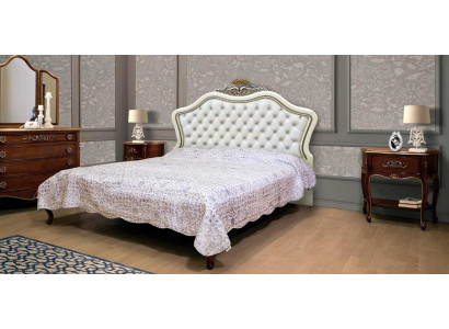 Classic s Bed Luxury Furniture Beds Bedroom Furnishings Bedside table 2x 3pcs.