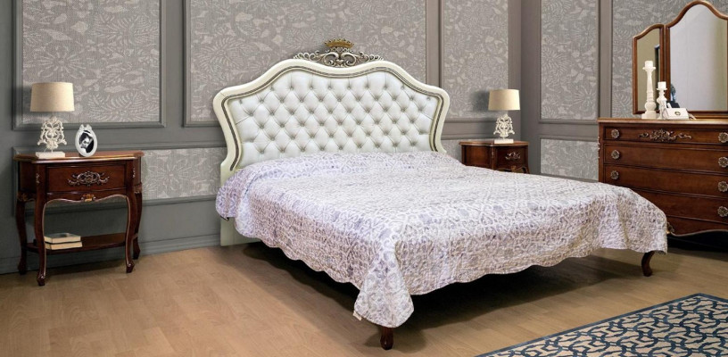 Double bed Beds Bedroom Furniture Solid wood Vaccari cav giovanni Bed new