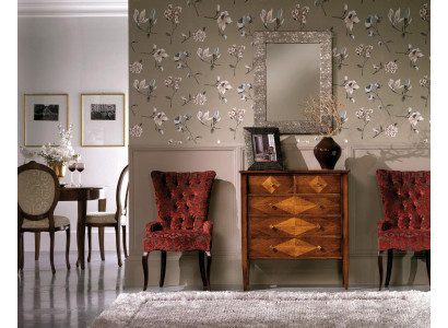 Living room Set Chest of drawers Mirror Chests of drawers Suite Group Wood Design Wardrobe new