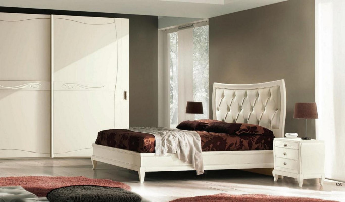 Bedroom Bed Bedside table Double beds Suite Bed frame Beds Set 3pcs.