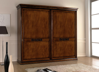 Clothes cupboards Bedroom Wardrobe Wooden furniture Baroque classic Furniture new