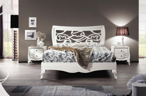 Bedroom Bed Bedside table Suite Group Beds Double Bed frame 3pcs. new
