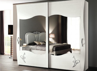 Wardrobe Multi-Purpose Shelves Wardrobe Shelf Storage Coat rack Mirror