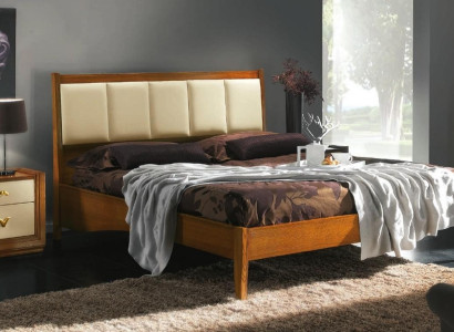 Luxury set 3 pieces. Bedroom Bed Bedside table Beds Double Wood Bed frame new