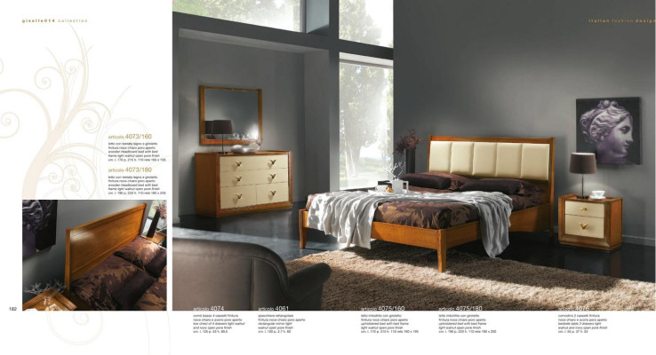 Luxury set 3 pieces. Bedroom Bed Bedside table Beds Double Wood Bed frame new