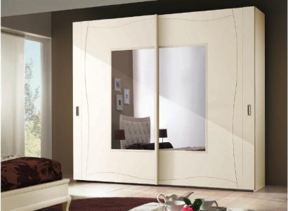 Cabinets Wardrobe with Sliding Doors Bedroom Wardrobe Wall Wood Design