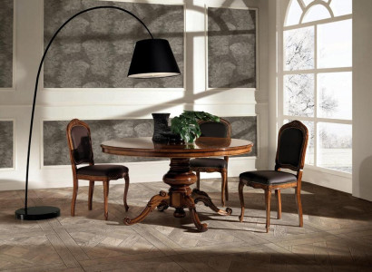 Dining room Tables Round Furniture Dining table Luxury Round Table Solid Wood Italy new