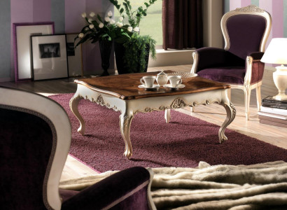 Coffee table Table Side table Living room table Wood Royal Side Baroque Tables