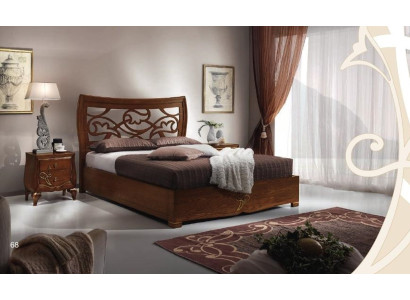 Bedroom Bed Bedside table Beds Suite Wood Bed Frame Luxury new Set 3pcs.