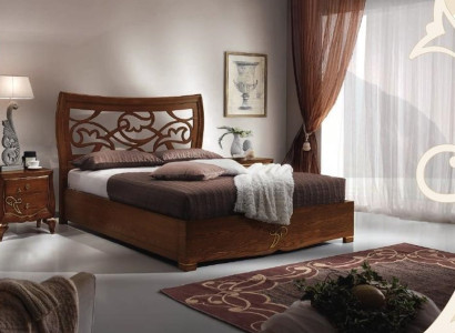 Bedroom Bed Bedside table Beds Suite Wood Bed Frame Luxury new Set 3pcs.