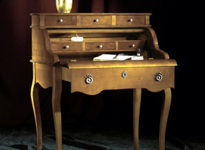 Baroque Desk Office Table Noble Wood Tables Rococo Antique Style Furniture Italy