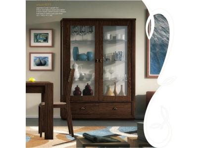 Display case Luxury Shop Window Display Cabinets Glass Wardrobe Modern Wood Gray Shelf Sideboard