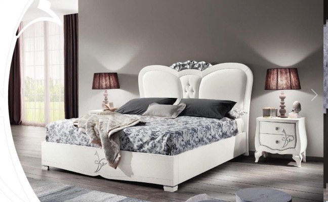 Bedroom Bed Bedside table Beds Luxury bed frame double bedside tables set 3 pieces