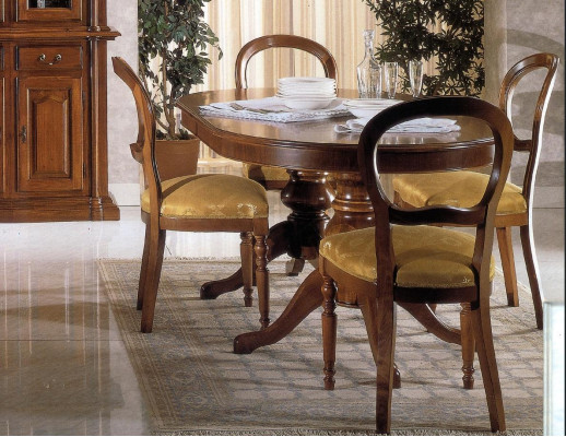 Design Dining room Set Suite 7tlg Wood Furniture Chest of drawers 4x Chair Table Display case new