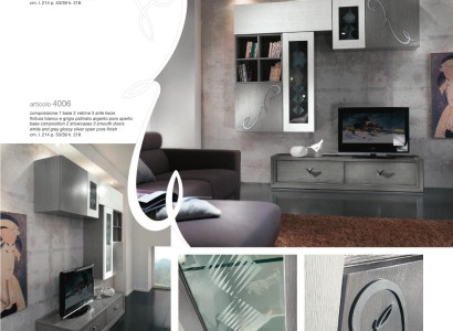 TV-cabinet wall cabinet Shelf Living room tv Wood Cabinets Display case Wall Shelves Italy new