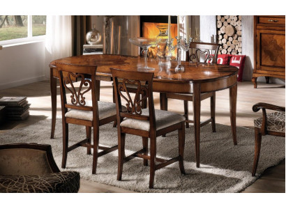 Furniture Furnishings Group Table + 4 Chair Set 5pcs. Dining table suite dining room