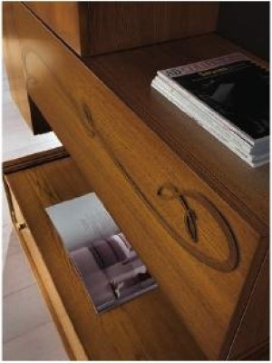 Living room TV-cabinet wall cabinet Shelf tv Wood Cabinets Display case Wall Shelves Italy new
