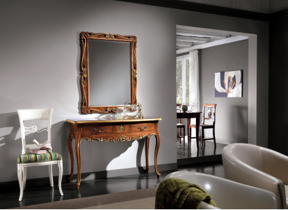Console Chest of drawers wall table Classic r Consoles Console table with Mirror Luxus