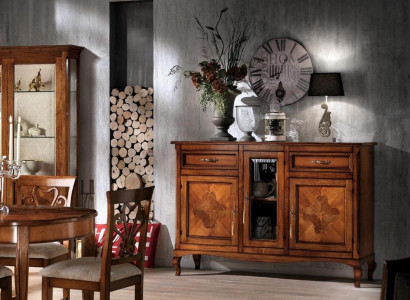 Chest of drawers Sideboard Shelf Wardrobe Shelves Solid Wood Furniture from Italy Cabinets