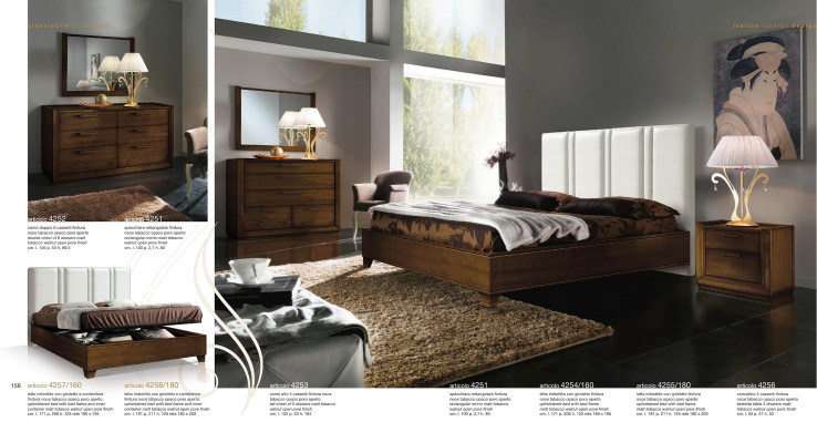 Bedroom Bed Bedside table Double beds Modern Bed frame Beds Set 3pcs.
