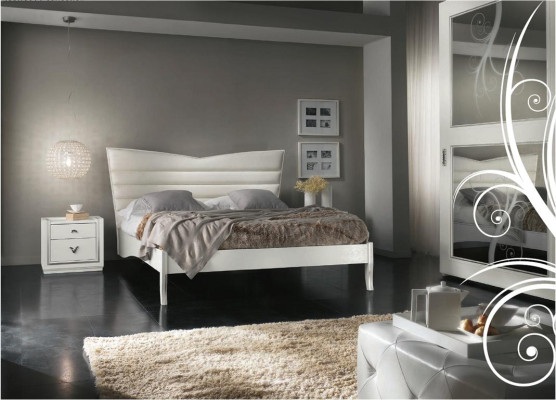 Luxury Bed Wood Beds Bed Frame White Double Bed frame Beds Double Beds