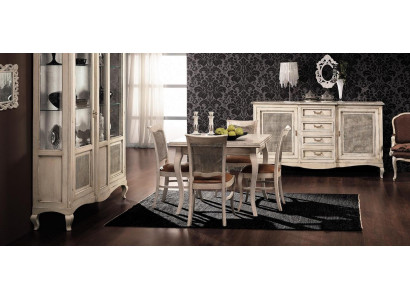 Furniture Furnishings Group Table + 4 Chair Set 5pcs. Dining table suite dining room