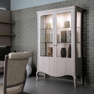 Glass cabinet Living room Sideboard Display case Dining room Sideboard Wooden cabinets Furniture