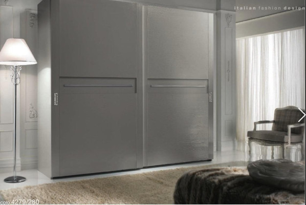 Wardrobe Wardrobe Sliding Doors Cabinets Wood Italian Furniture Furnishings