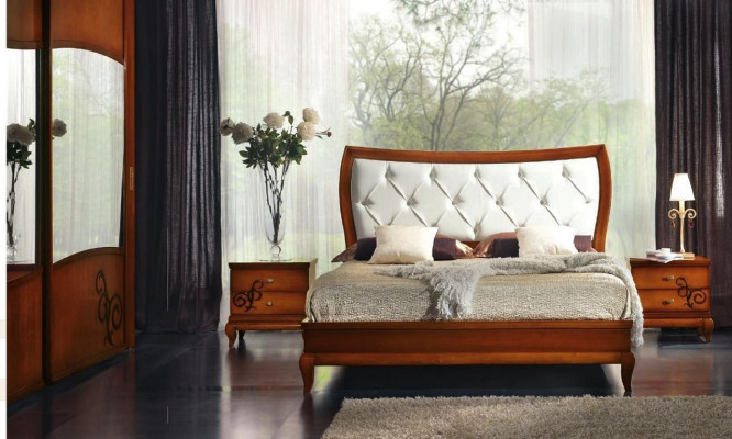 Luxury Bedroom Bed Double bed Wood Upholstery Beds Double Bed Frame Modern
